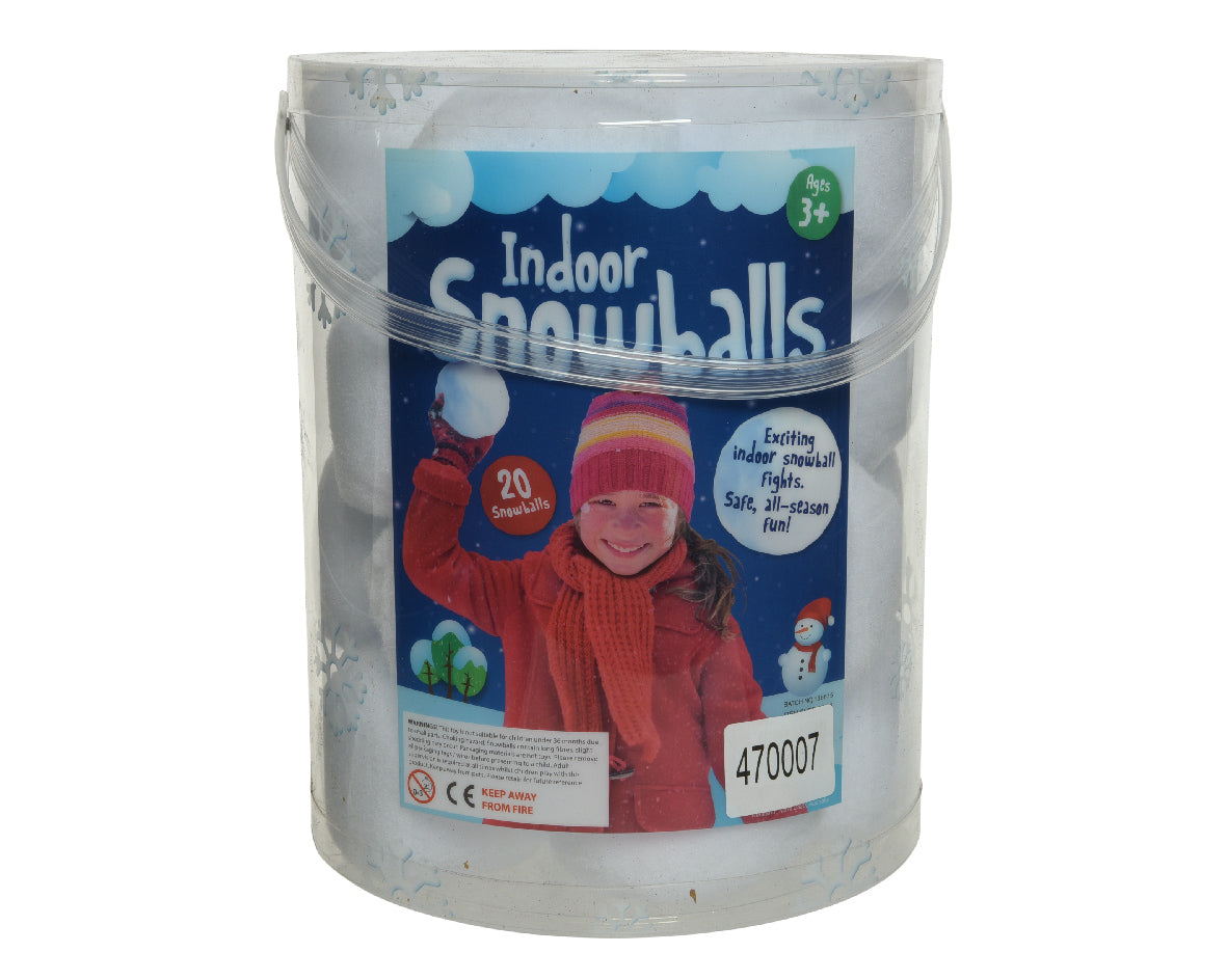 Nieve artificial Bolas de jugar Tubo de 20 bolas