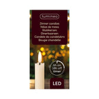 Vela de cera LED (a pilas) num. 19