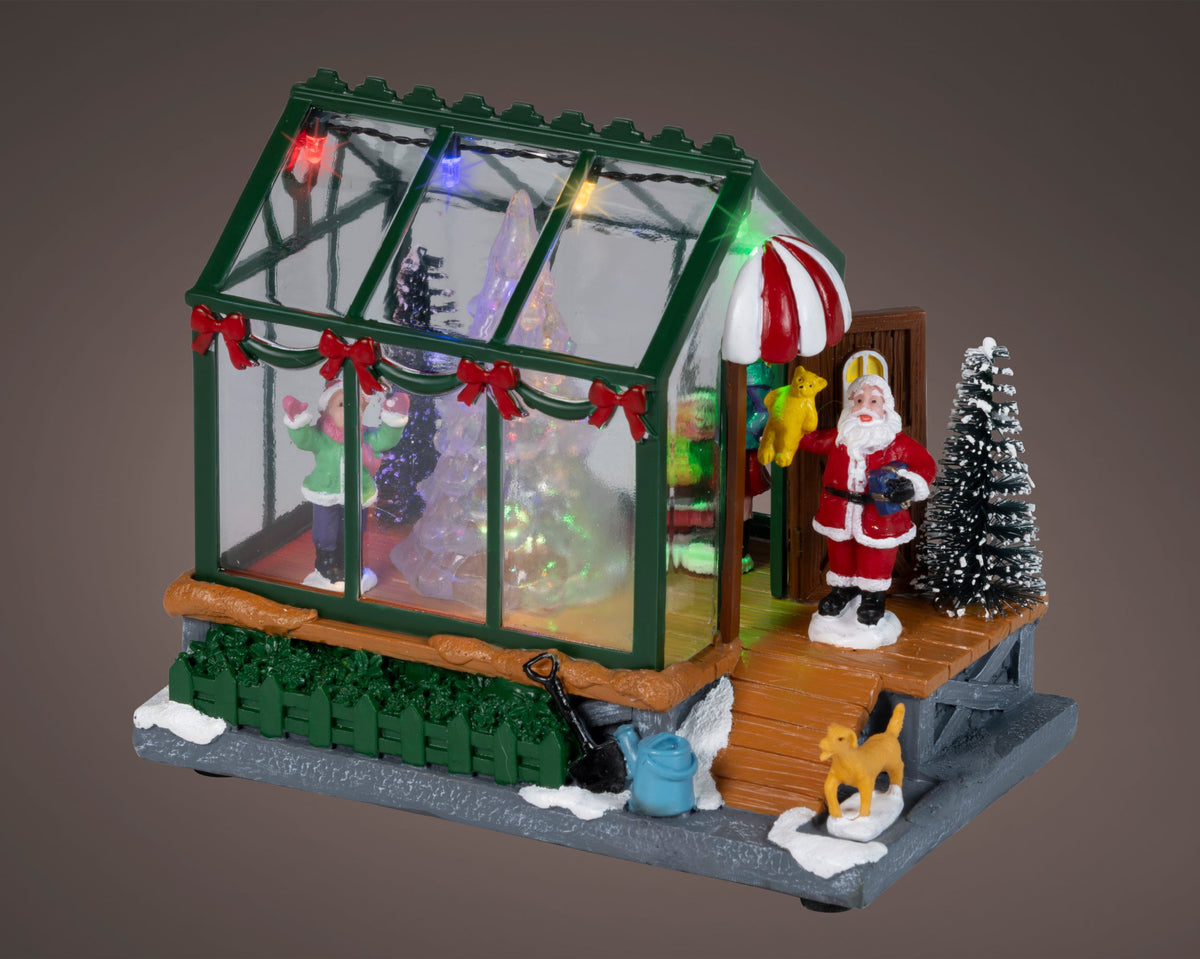 481126-Casita decorativa LED Lumineo multicolor-navidad-envio-canarias