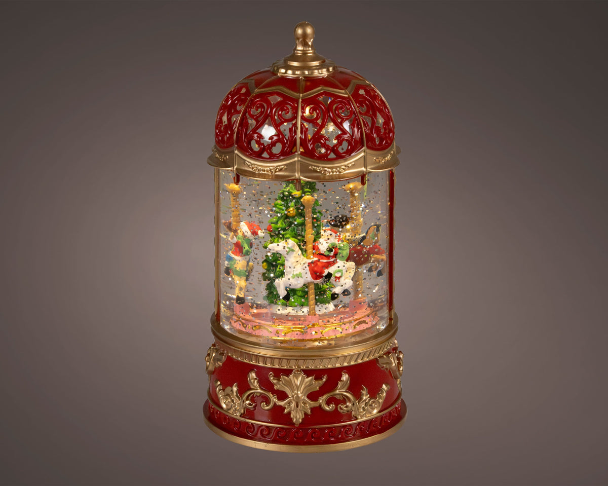 481171-Farol giratorio de agua iluminado Lumineo-navidad-envio-canarias