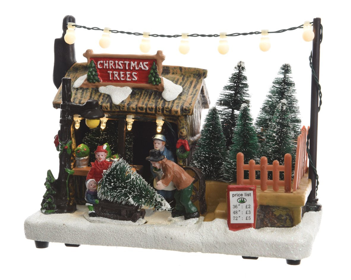 Tienda de arboles de Navidad