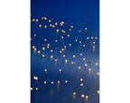 Luz MicroLED clásica cálida de 495cm con cable de cobre a pilas