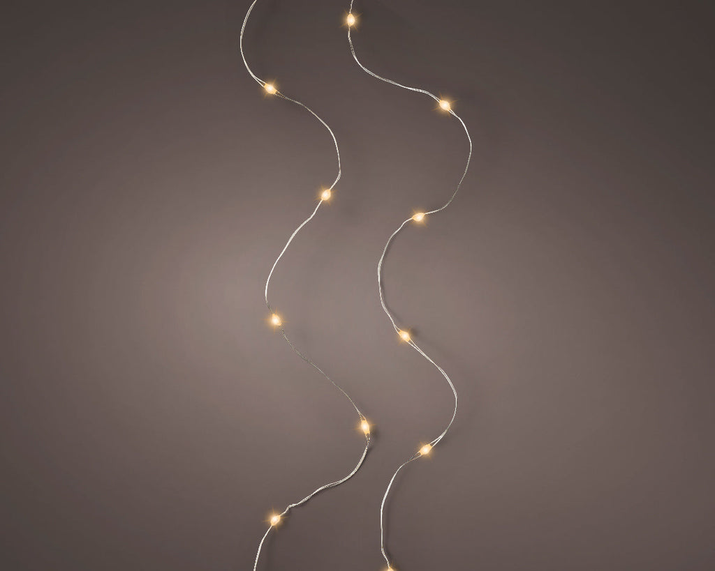 Luces de Navidad microled 500cm Amarillo Clásico con Temporizador