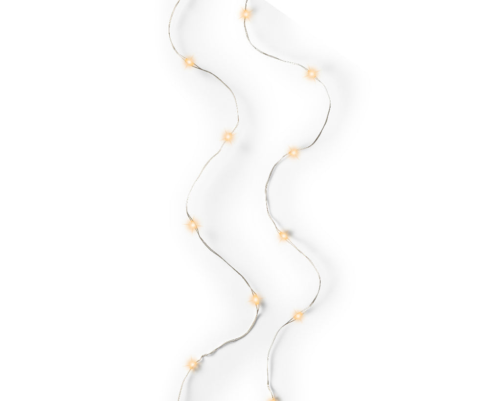 Luces de Navidad microled 500cm Amarillo Clásico con Temporizador