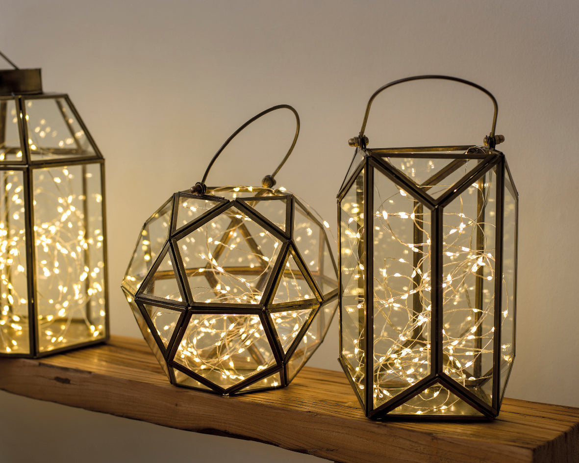Luces de Navidad microled 500cm Amarillo Clásico con Temporizador