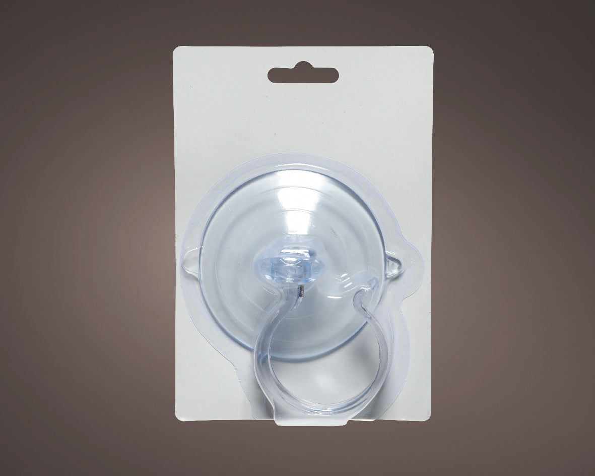 Accesorio ventosa para colgar Guirnaldas en ventanas y aluminio para exterior/interior