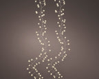Luces microled decorativas de estrellas 120cm Blanco Cálido