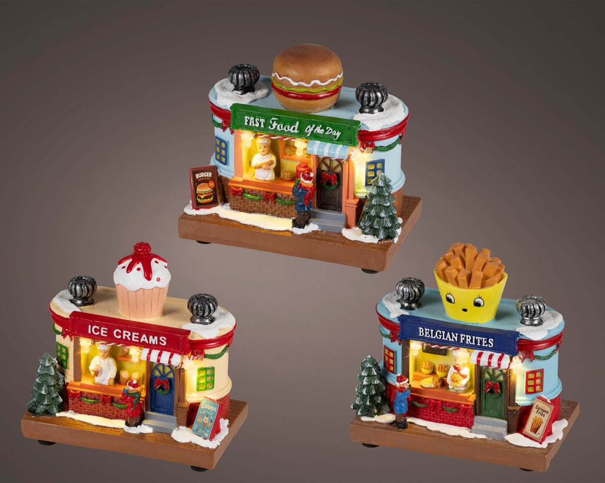 486879-Casita decorativa LED Lumineo multicolor-navidad-envio-canarias