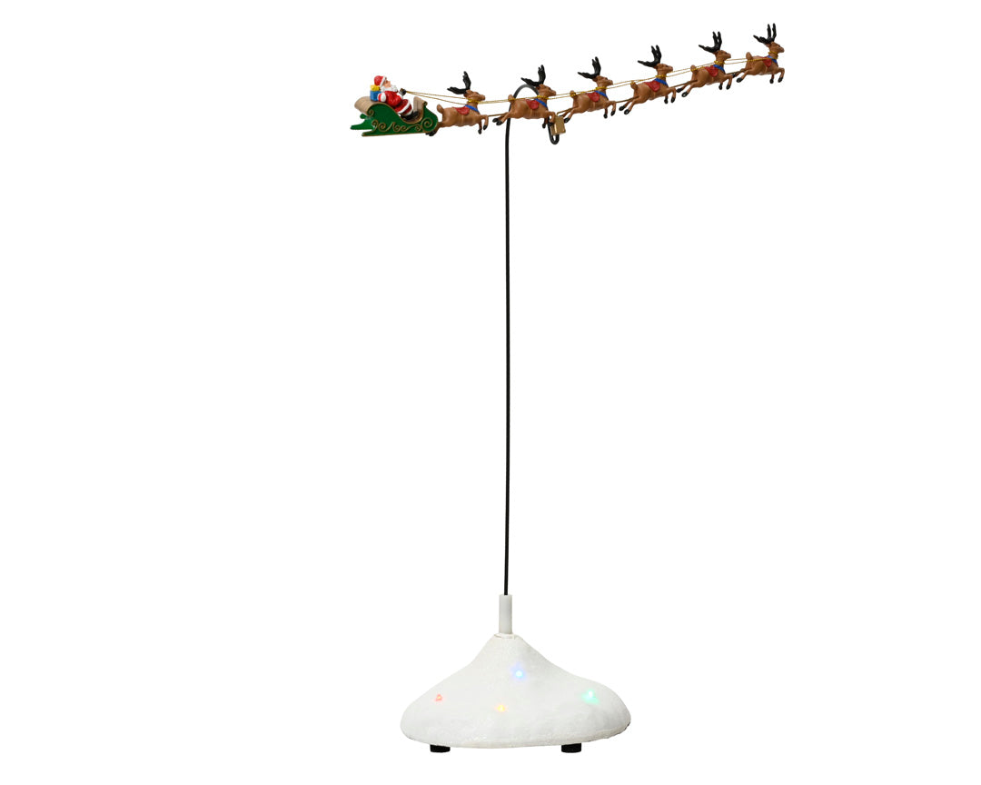 Santa volador multicolor