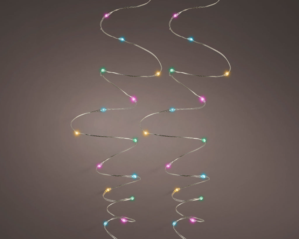 NUEVO Tira de luces microled multicolor suave 495cm - 100 leds