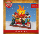 Casita de Navidad Puesto de papas fritas
