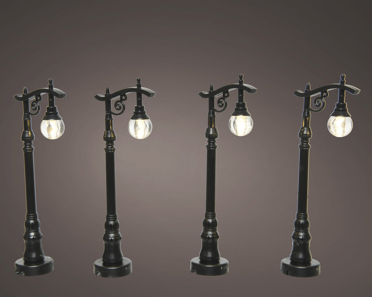 488557-Farola LED Lumineo Negra de 10 cm-navidad-envio-canarias