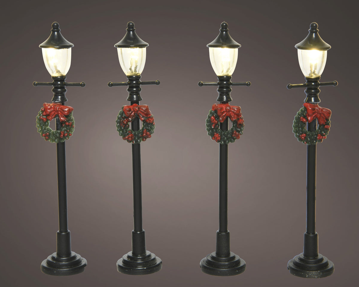 488569-Farola LED Lumineo negra 10 cm-navidad-envio-canarias