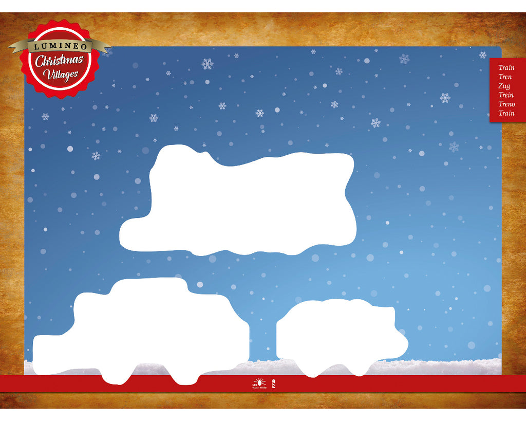 Tren de navidad para niños