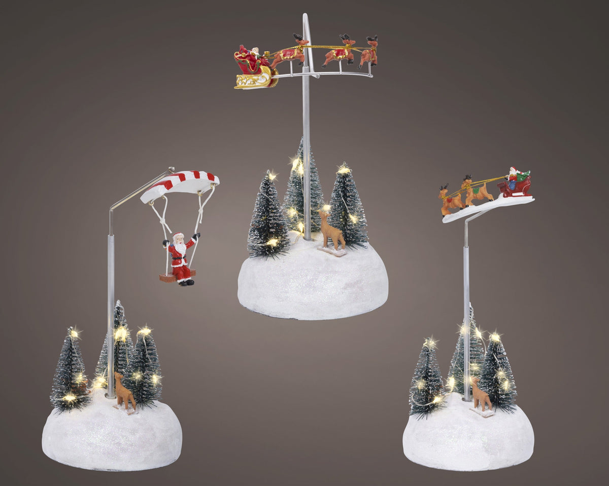 489073-Paisaje navideño LED Lumineo multicolor-navidad-envio-canarias