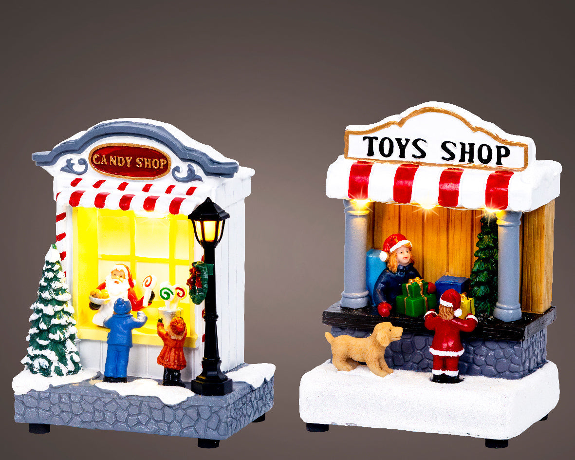 Puestos de mercado de navidad
