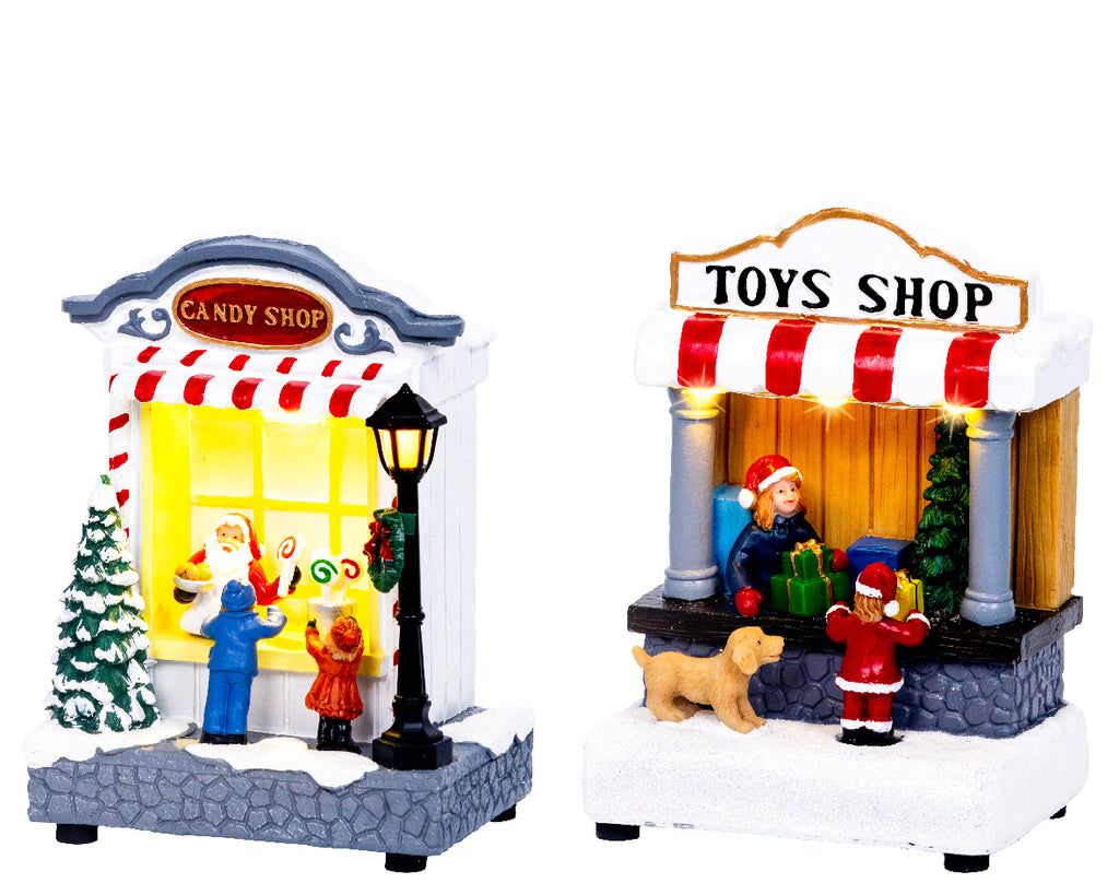 Puestos de mercado de navidad