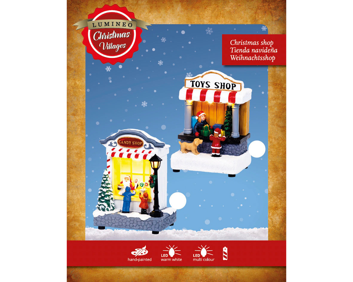 Puestos de mercado de navidad