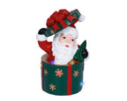 Figura de Navidad con luces de Santa