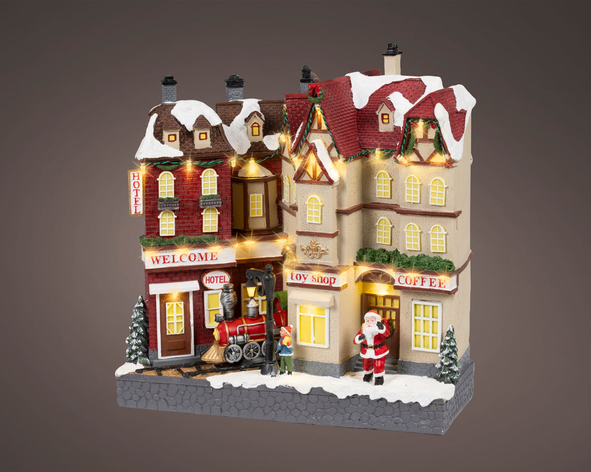 489157-Decoración navideña LED Lumineo multicolor de 32 cm-navidad-envio-canarias