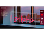 Luminaria HOHOHO neon LED