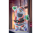 Luminaria de navidad efecto infinito Santa 120cm Infinity LED