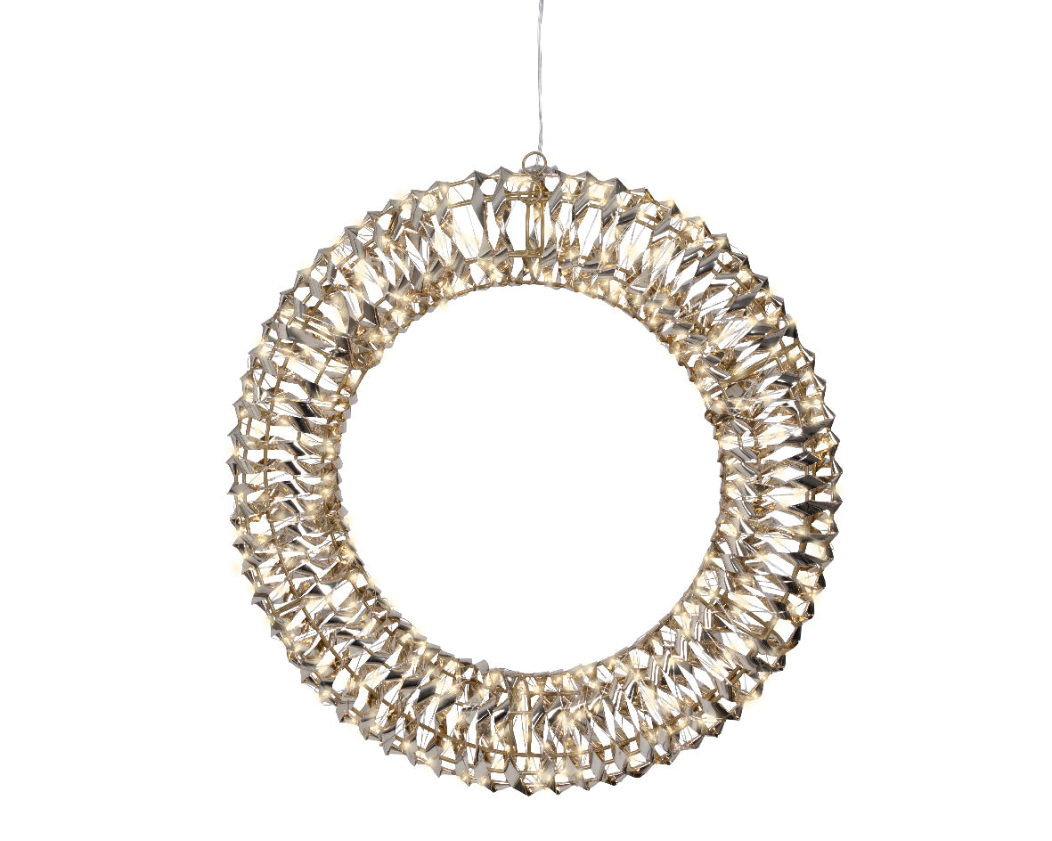 Iluminación de Navidad para exteriores Corona deco de 50cm