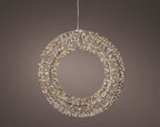 Iluminación de Navidad para exteriores Corona deco de 70cm