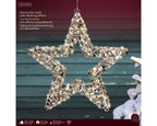 Iluminación de Navidad para exteriores Estrella deco de 38cm