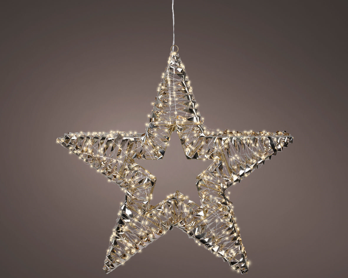 Iluminación de Navidad para exteriores Estrella deco de 60cm