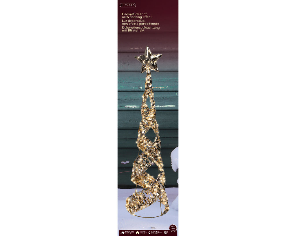 Iluminación de Navidad para exteriores Cono deco de 80cm