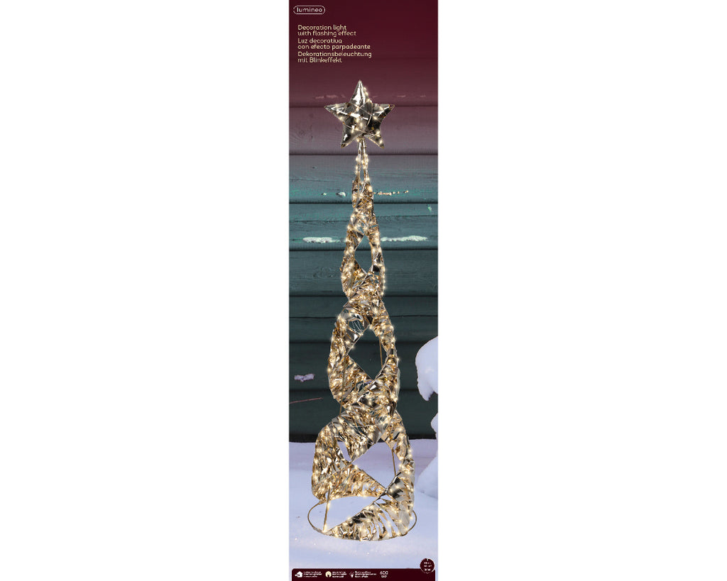 Iluminación de Navidad para exteriores Cono deco de 100cm
