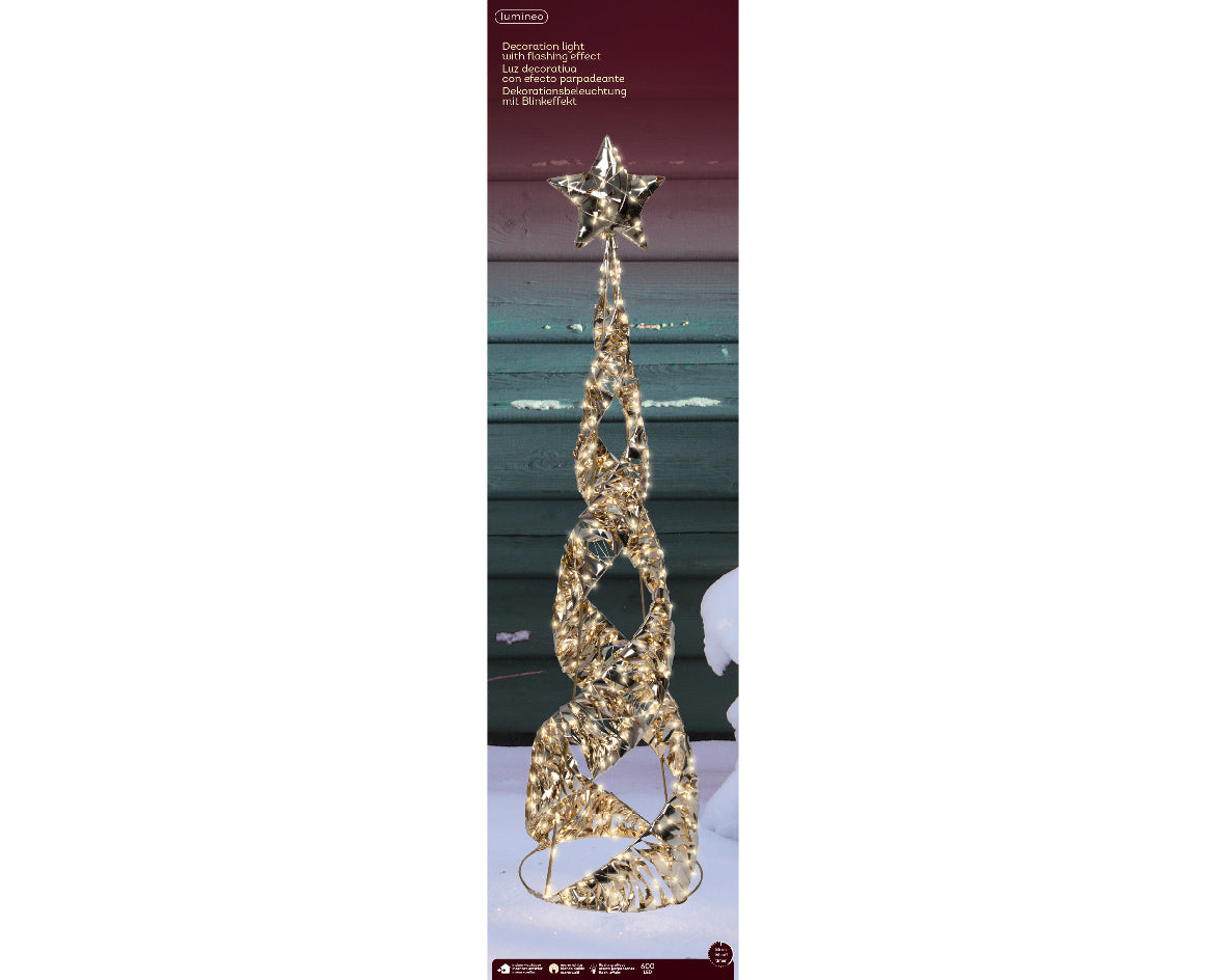 Iluminación de Navidad para exteriores Cono deco de 100cm