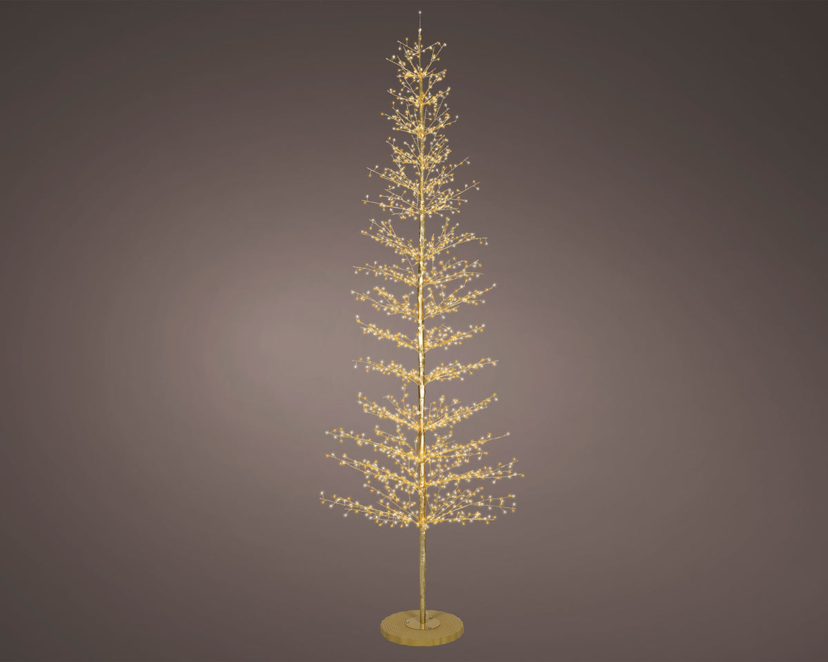 490720-Árbol LED Lumineo blanco de 270 cm-navidad-envio-canarias