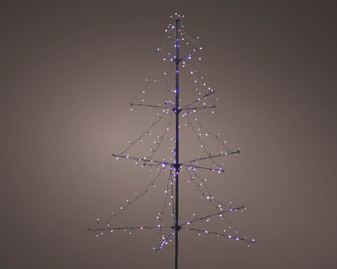 Árbol de luces para exterior Smart multicolor