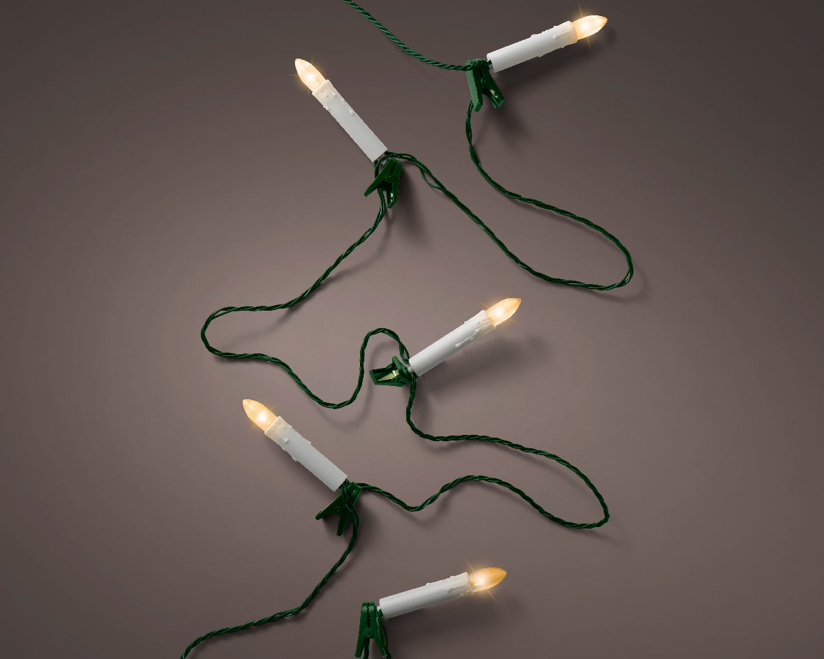 Guirnaldas de luz con LED clásica de 116cm