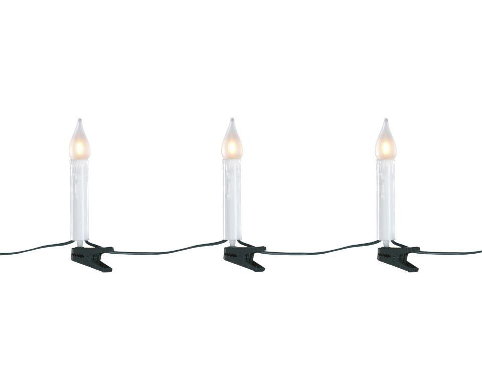 Velas de luces decorativas 1160cm-30L Amarillo Clásico