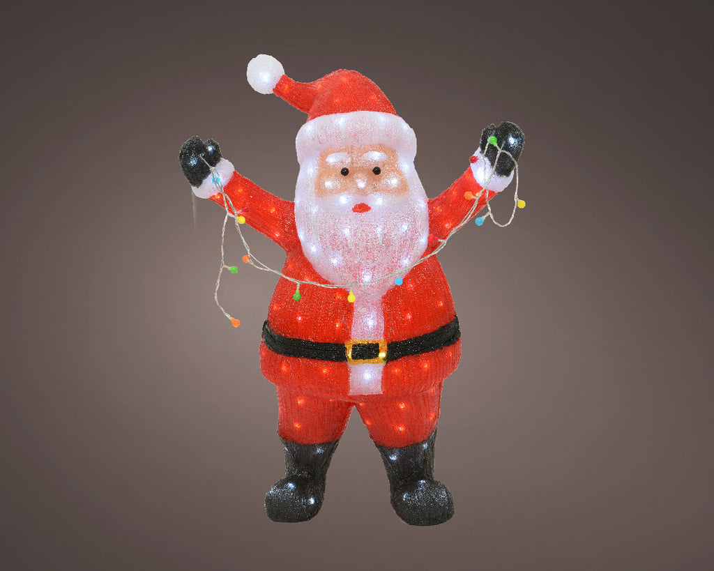 Santa Claus 3D para exterior de 88cm