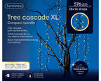 Cascadas para árboles exterior 576LED