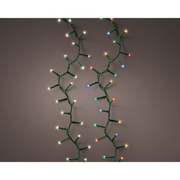 Guirnalda de luces Compact 22.5m-1000LED Multicolor y Blanco Cálido