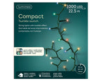 Guirnalda de luces Compact 22.5m-1000LED Multicolor y Blanco Cálido