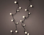 Luces decorativas de navidad 18m-240LED Bombilla Cherry - Blanco Cálido