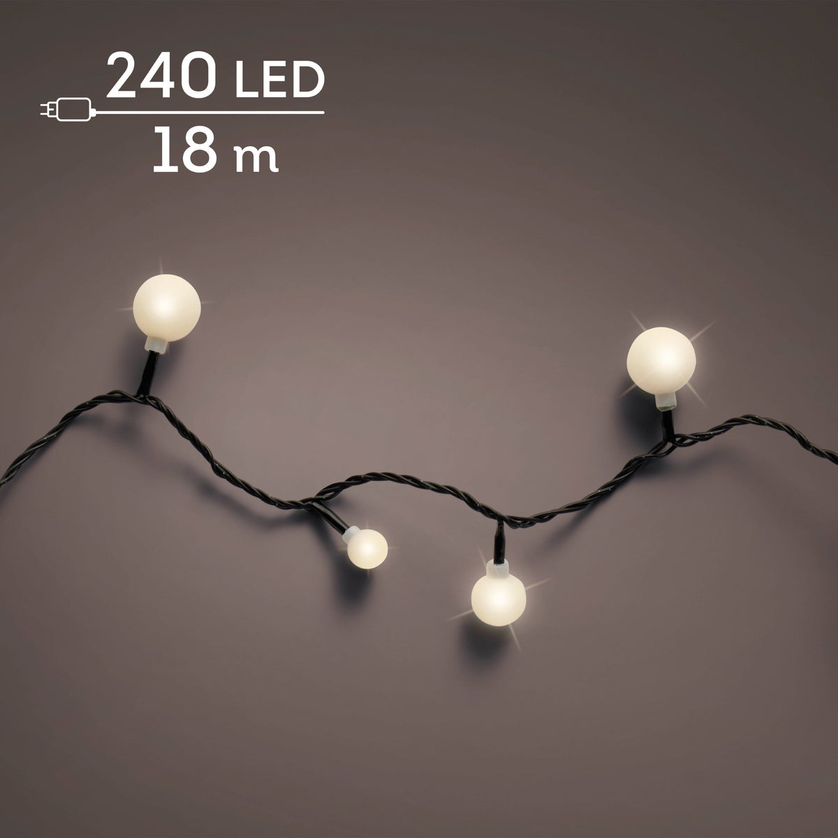 494647-Lumineo Cherry Luces Blanco Cálido 1800 cm-navidad-envio-canarias