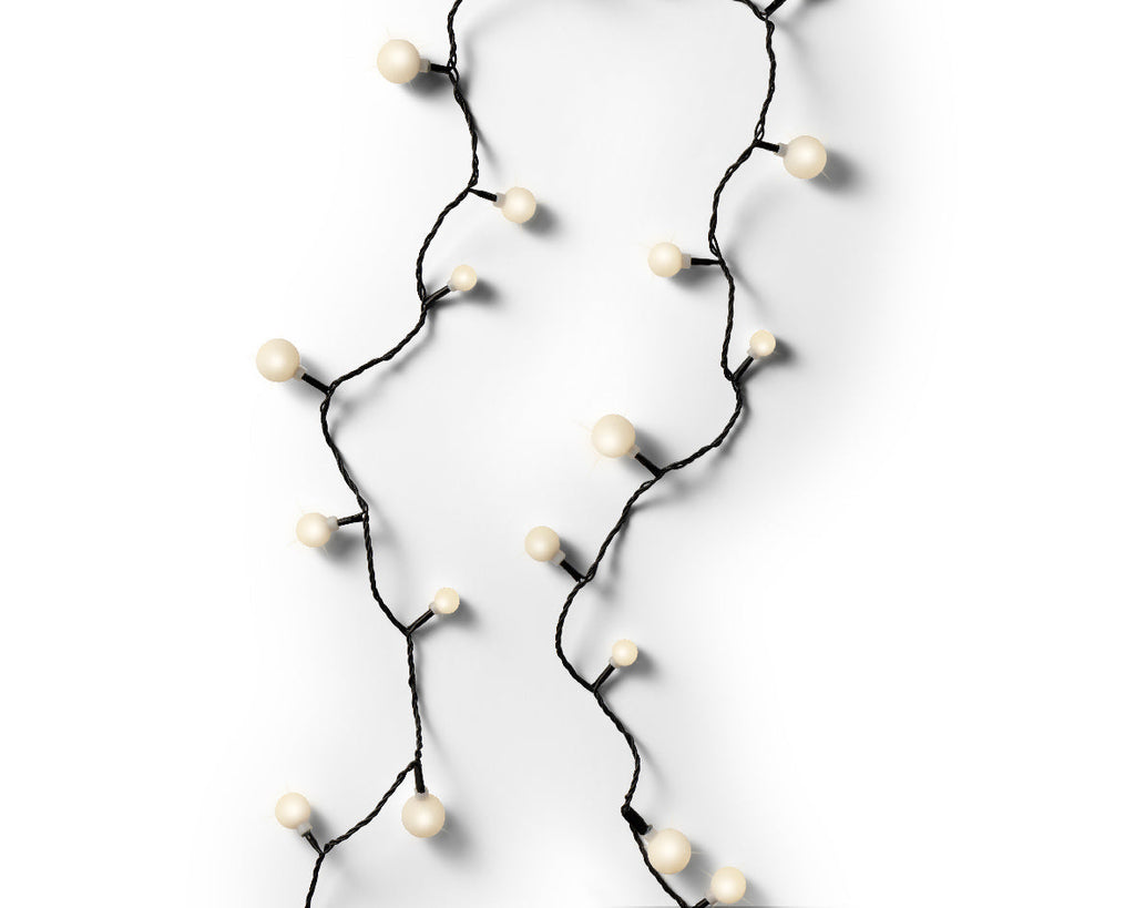 Luces decorativas de navidad 18m-240LED Bombilla Cherry - Blanco Cálido
