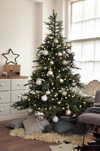 Luces decorativas de navidad 18m-240LED Bombilla Cherry - Blanco Cálido