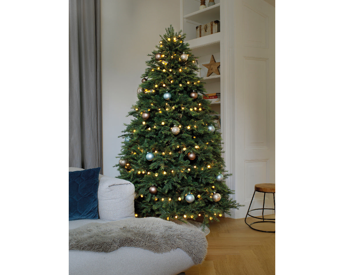 Luces decorativas de navidad 18m-240LED Bombilla Cherry - Blanco Cálido