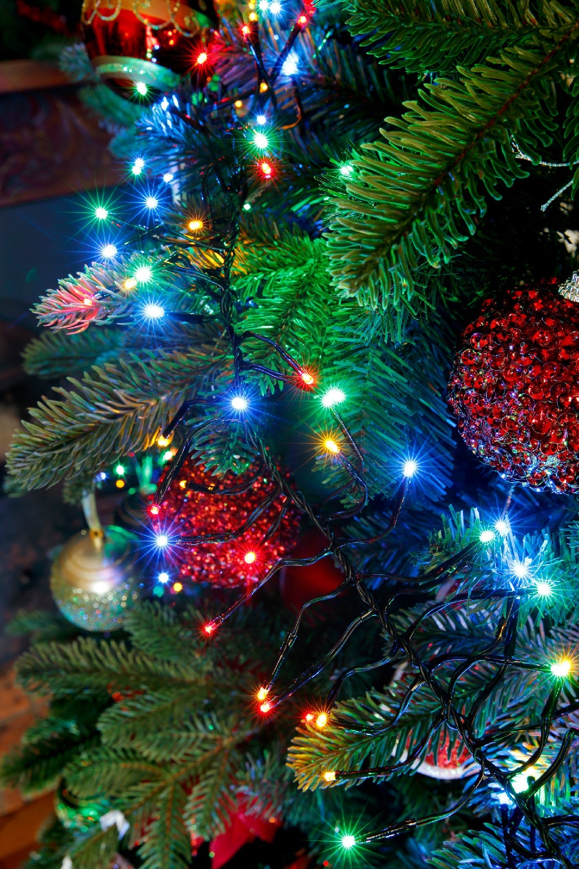 Guirnalda de luces Cluster 17m-2040L Multicolor