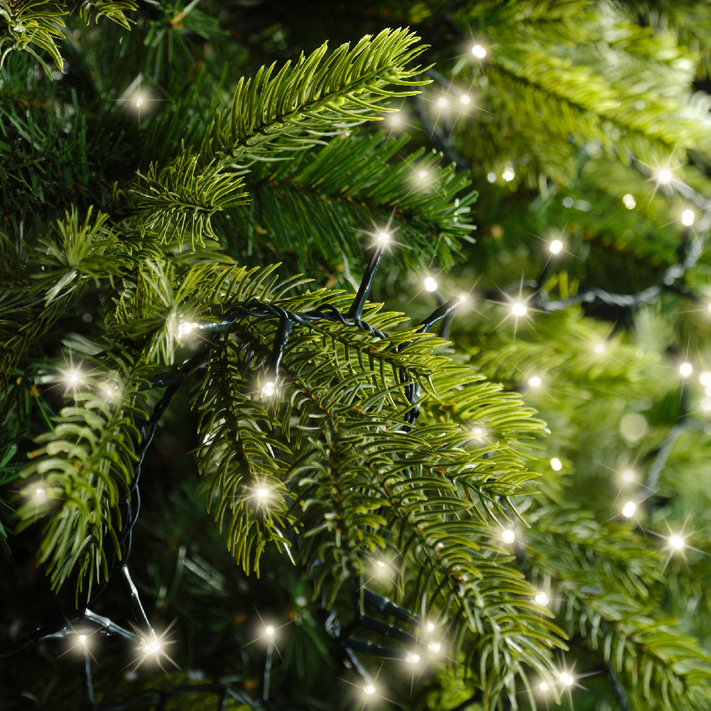 Luces de Navidad Compact 16m Blanco Cálido con multifunciónes interior y exterior