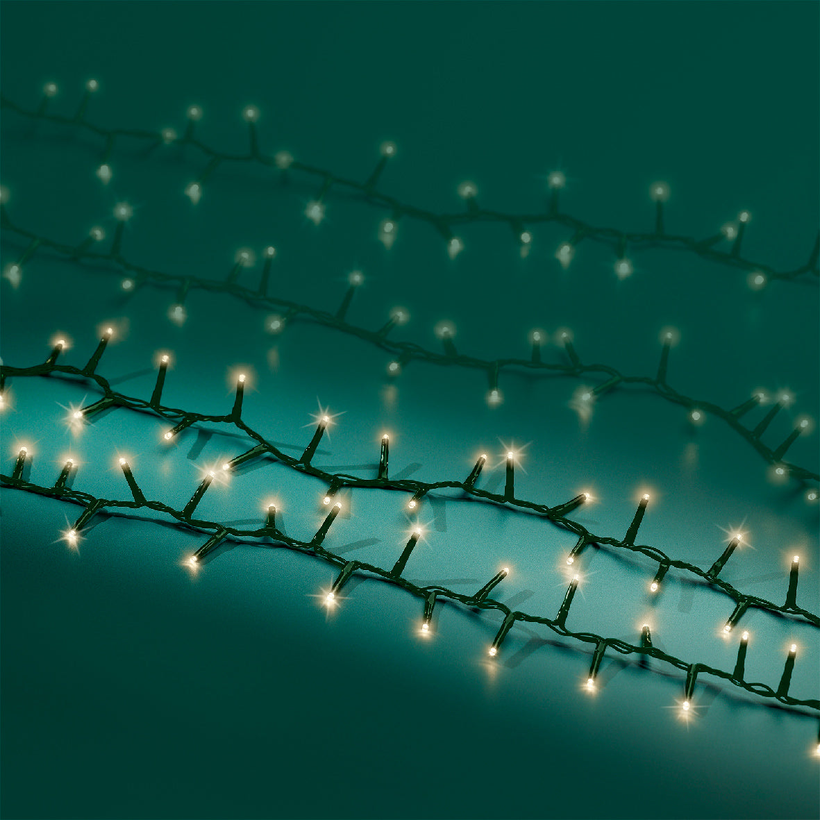 Luces de Navidad Compact 22,5m Blanco Cálido con multifunciónes interior y exterior