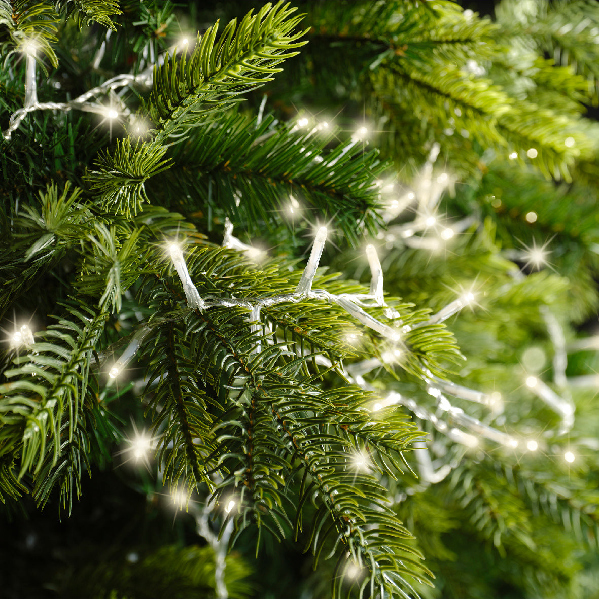 Luces de Navidad Compact 45m Blanco Cálido con multifunciónes interior y exterior